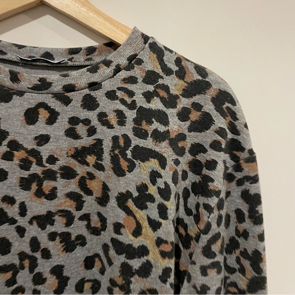Zara Leopard Sweater Dress - Picture 2 of 3